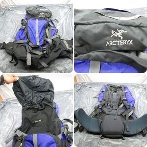 Arcteryx Bora 90L Backpack Blue Camping Expedition DISCONTINUED RARE Vintage 90s